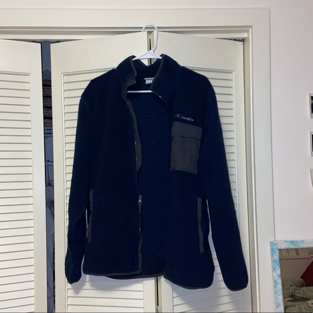 COLUMBIA fleece zip-up